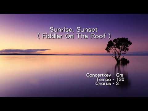 Sunrise, Sunset ( Fiddler On The Roof ) - ( Eb 🎷 )