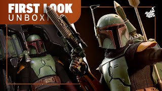 Hot Toys Boba Fett The Book of Boba Fett Figure Unboxing | First Look