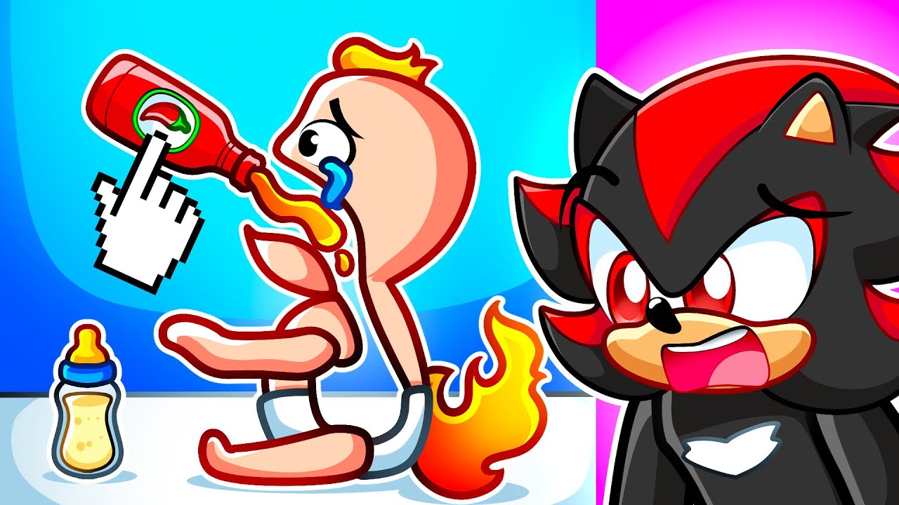 I tried to feed the baby...