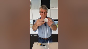 how to install the chain into a roller blind control unit