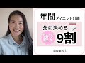 【40代からの】春までにカラダを軽くする｜先に決める」が9割