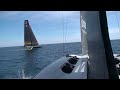 Louis Vuitton Cup Semi-Final Race 10 Port Entry Stern Camera - NYYC American Magic