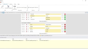 How to scrape home, away and head to head match data available in Flashscore into separate columns