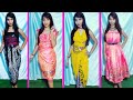 How to style a saree in different ways|turn your saree in western dress|no cutting & no sewing