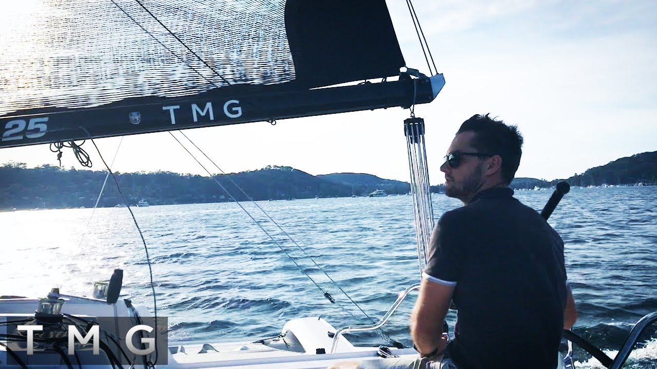 Dragonfly 25 Sport test sail from Pittwater to Sydney Harbour