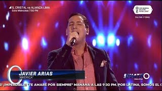 AMÉRICA - JAVIER ARIAS  (LOS CUATRO FINALISTAS | LATINA TELEVISIÓN PERÚ)