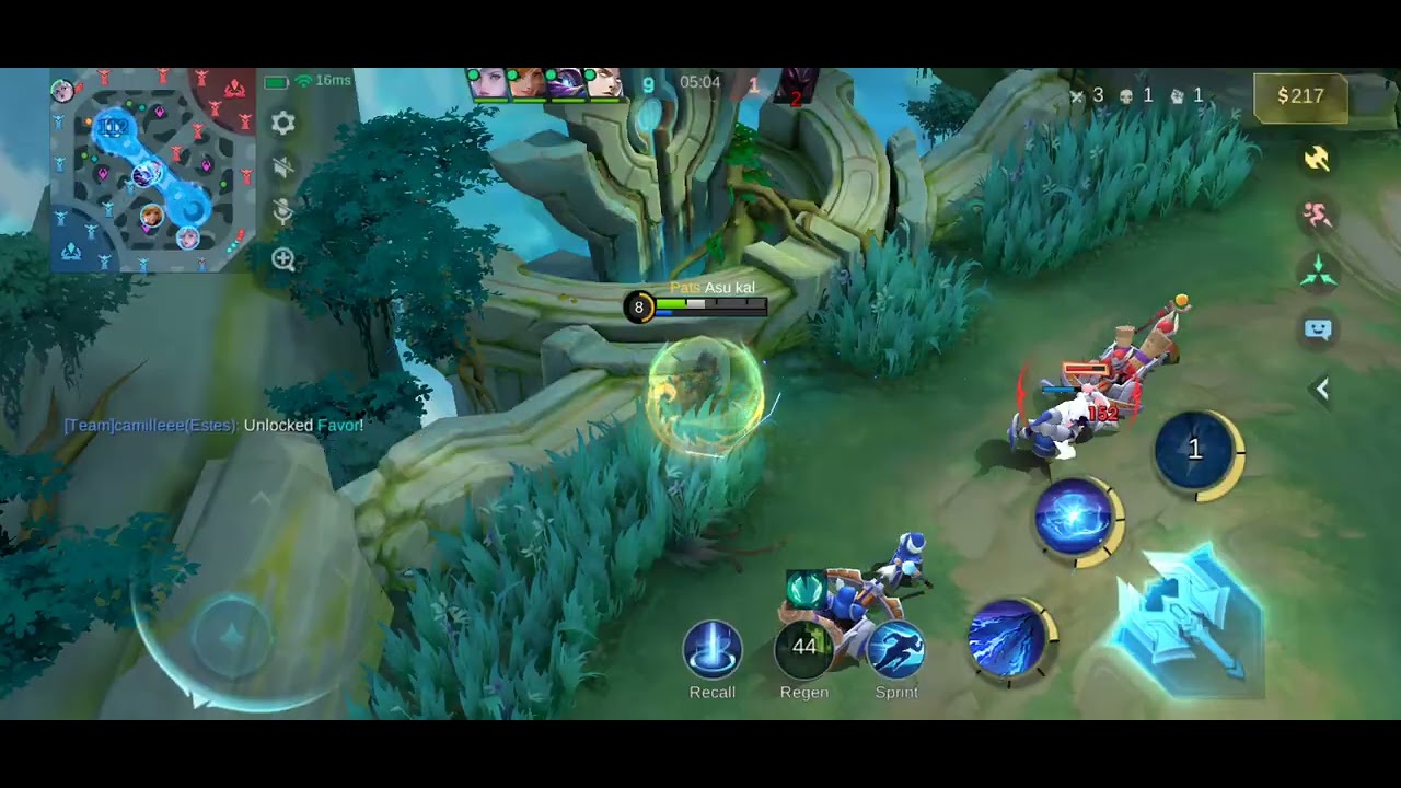 2 vs 1. Eudora vs Zilong and Hellcurt. Walang atrasan. Asukal.