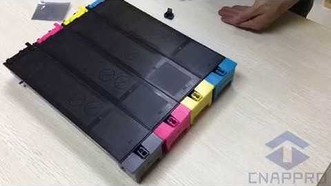 The way to Reset Toner chip for SHARP MX-C38GT Toner cartridge of SHARP MXC311 MXC381 Copier