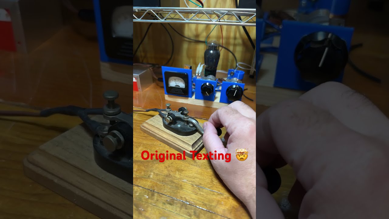 The Original Texting Morse Code Qrp Cw Skcc