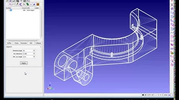 Reverse Engineering faceted models in CADfix 10