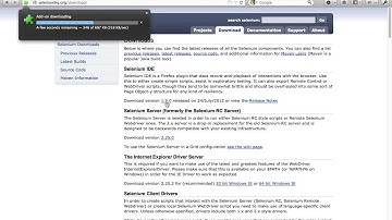 Automated User Acceptance Testing - Installing Selenium IDE