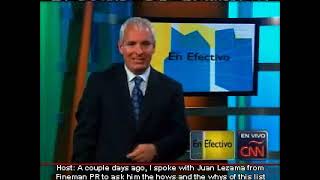 Juan F. Lezama Interviewed On Cnn 122010