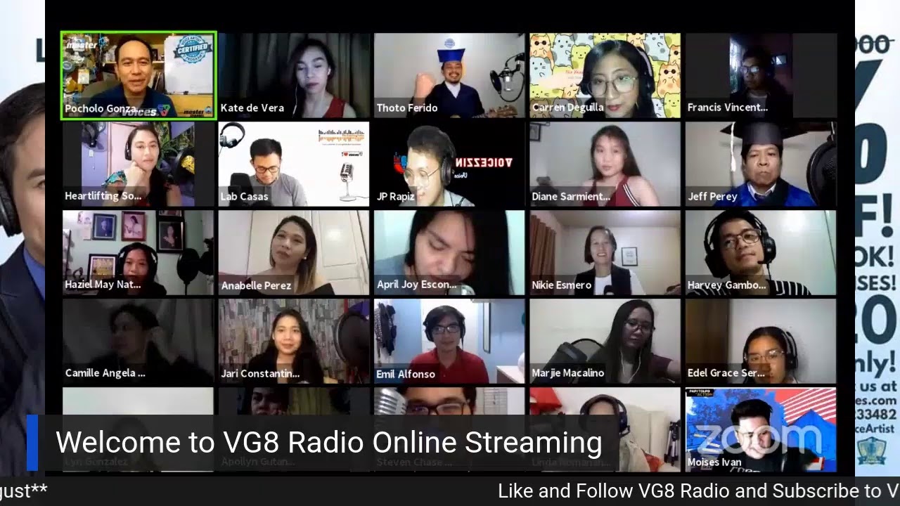 Virtual Graduation of Certified Voice Artist Program - BATCH 1 - YouTube