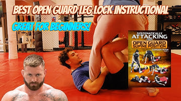 Best Instructional For Learning Open Guard Leg Locks | Attacking From Open Supine By: Gordon Ryan