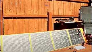 Luvknit 200W Portable Solar Panel & 10W Portable Solar Charger by The Hillbilly Files - Legends and Locations 922 views 1 month ago 11 minutes, 51 seconds