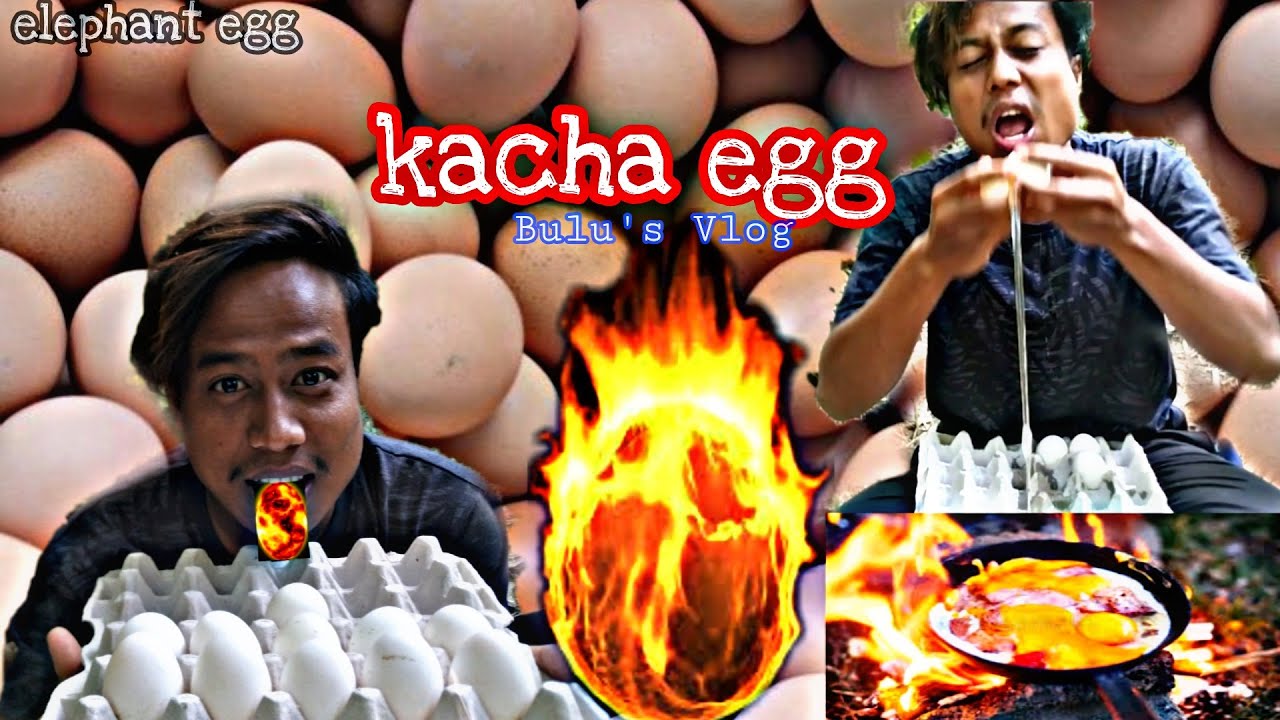 Kacha Anda Khane se kya hota hai BuluBrahma egg challengekacha anda