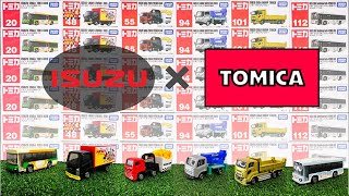【ISUZU Lineup】Released in 2022 Japanese TOMICA