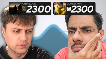 2300 Chess.com vs. 2300 Lichess - The Difference