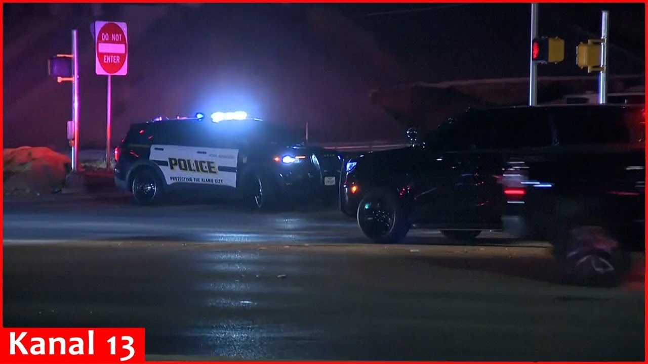 4 police officers shot in San Antonio and a suspect is still at the ...