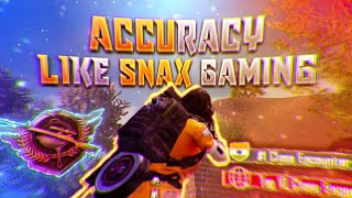 Accuracy like SNAX GAMING | Redmi note 8 pro | pubg Mobile