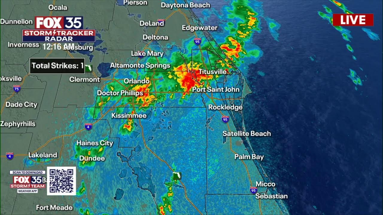 WATCH LIVE: FOX 35 Storm Tracker Radar