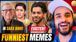 Baseer unfair Eviction in Big boss 19 & Bill gates in TV serial 😱 Funniest Memes