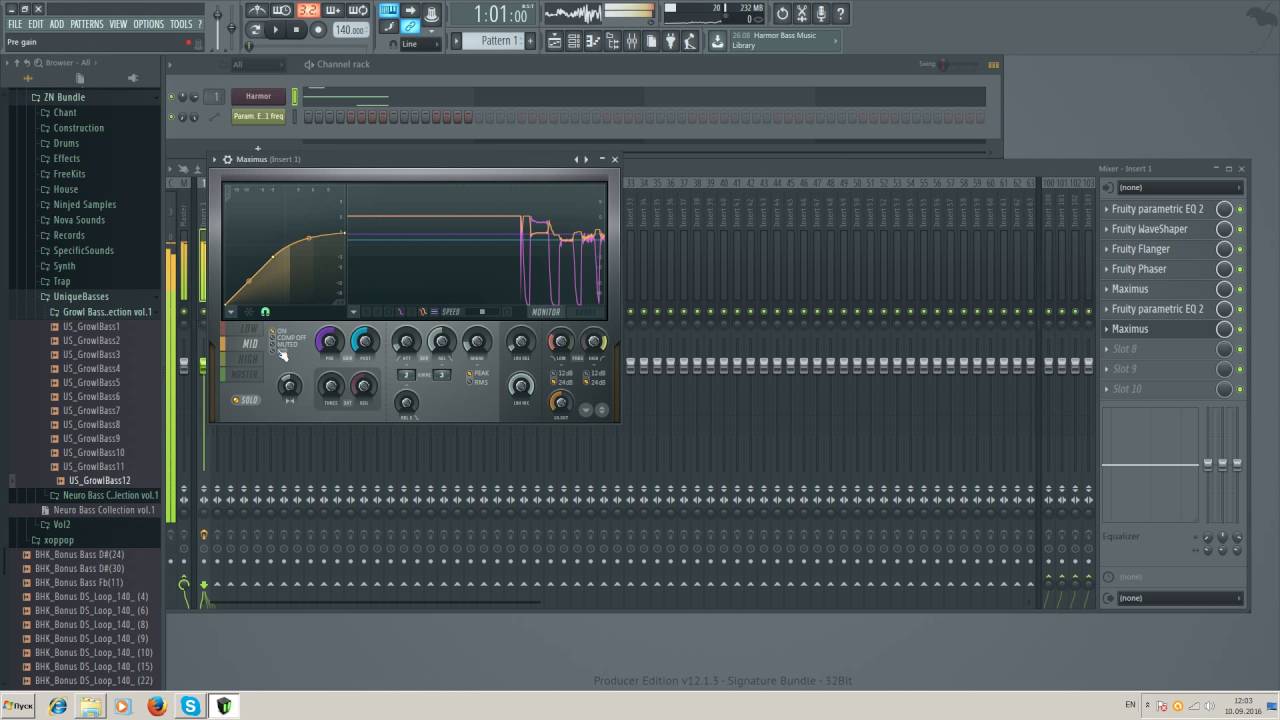 Skrillex/OmegaMode/Zomboy Growl Bass Tutorial in Harmor (Only default plugins)