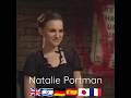 Did You Know Natalie Portman speaks 6 languages? #shorts #viral #trending #actress