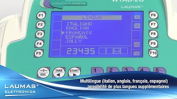 WTAB2G - indicateurs de poids de table en ABS avec grand afficheur graphique LCD - LAUMAS
