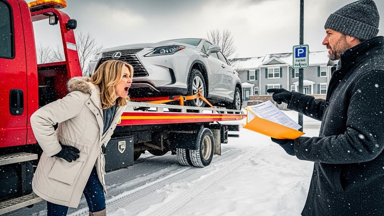 Karen Parked In My Cleared Spot Again, So I Had Her Car Towed Right ...