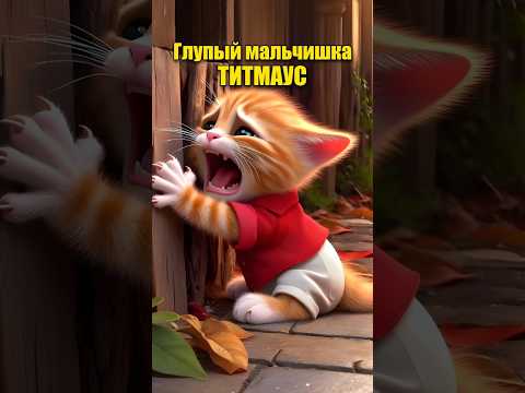 Палец в дыре | оса в дупле в нейросети ТИТМАУС #chatgpt #нейросеть #dalle3 #котики #ии #aiart #юмор