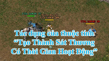 "Tạo thành sát thương có thời gian hoạt động" có tác dụng gì?