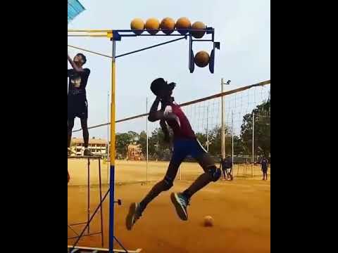 New technology of Volleyball smashing