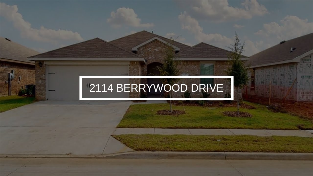 2114 Berrywood Drive Royse City Real Estate YouTube