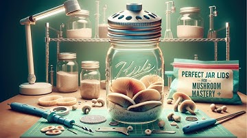 Perfect Jar Lids for MUSHROOM Cultivation Mastery 🍄