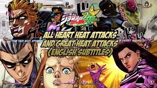 JoJo's Bizarre Adventure: All Star Battle - All Heart Heat/Great Heat Attacks! [English Subtitles]