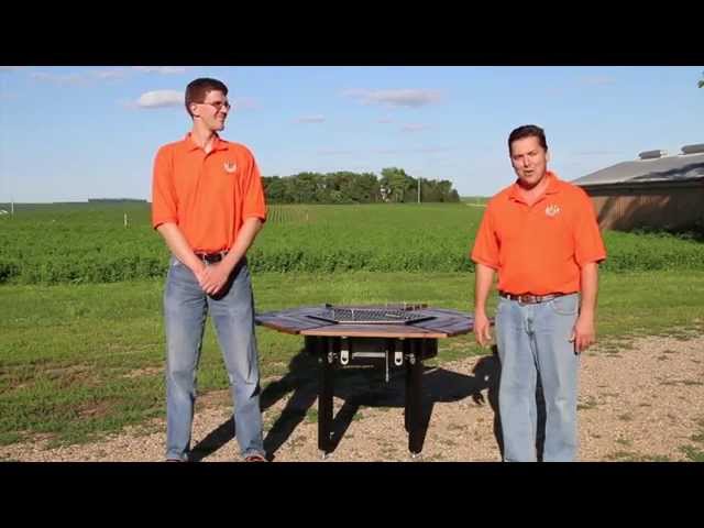 Built-In BBQ Tables : JAG Grill