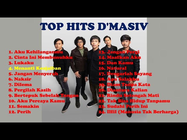 D'Masiv - Top Hits D'Masiv class=