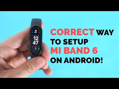 Xiaomi Mi Band 6 - Complete Setup for Android