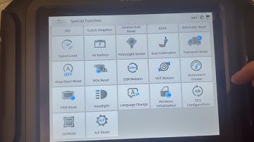 XTOOL D9S PRO SPECIAL FUNCTIONS