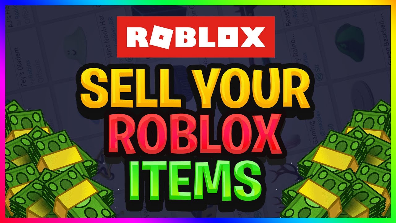 How to resell items on Roblox