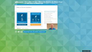 Zero to DR in 60 mins - VMware Site Recovery for VMware Cloud on AWS Technical Walkthrough