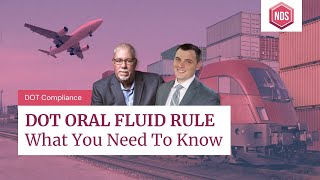 DOT Oral Fluid Testing Rule  What you need to know RIGHT NOW! (Q&A, Collector Training)