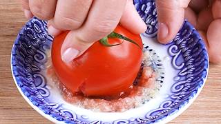 A genius trick with tomatoes that I learned from a friend in Italy