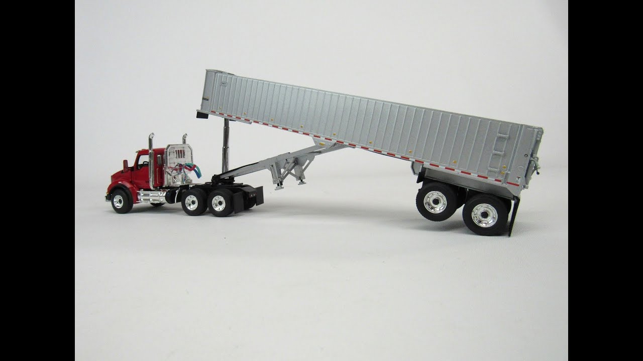 1/50 Kenworth T880 & Dump Trailer From First Gear - YouTube