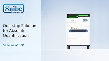 Snibe Molecision S6 -- Digital PCR System, One-stop Solution for Absolute Quantification
