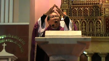 Bài giảng của Đức Cha Phê rô trong thánh lễ khuyết tật