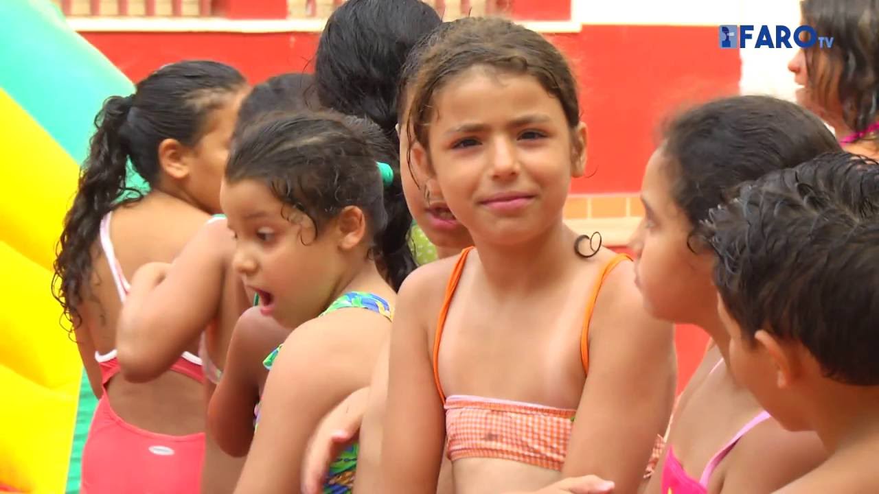 Fiesta de despedida en los comedores escolares de verano