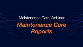 Maintenance Care Reports | Work Order Software and CMMS - Maintenance Care
