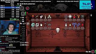 [9th Place PB] The Binding Of Isaac: Repentance Racing+ Season 4 Speedrun in 45m25s